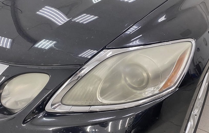 Полірування фар Lexus GS350