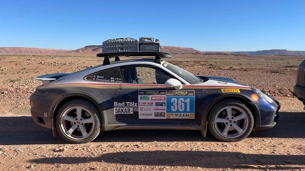 Porsche 911 Dakar совершил 7000-километровую экспедицию в одноименный город