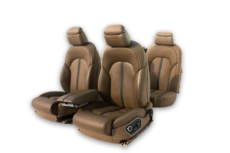 Покраска кожи авто