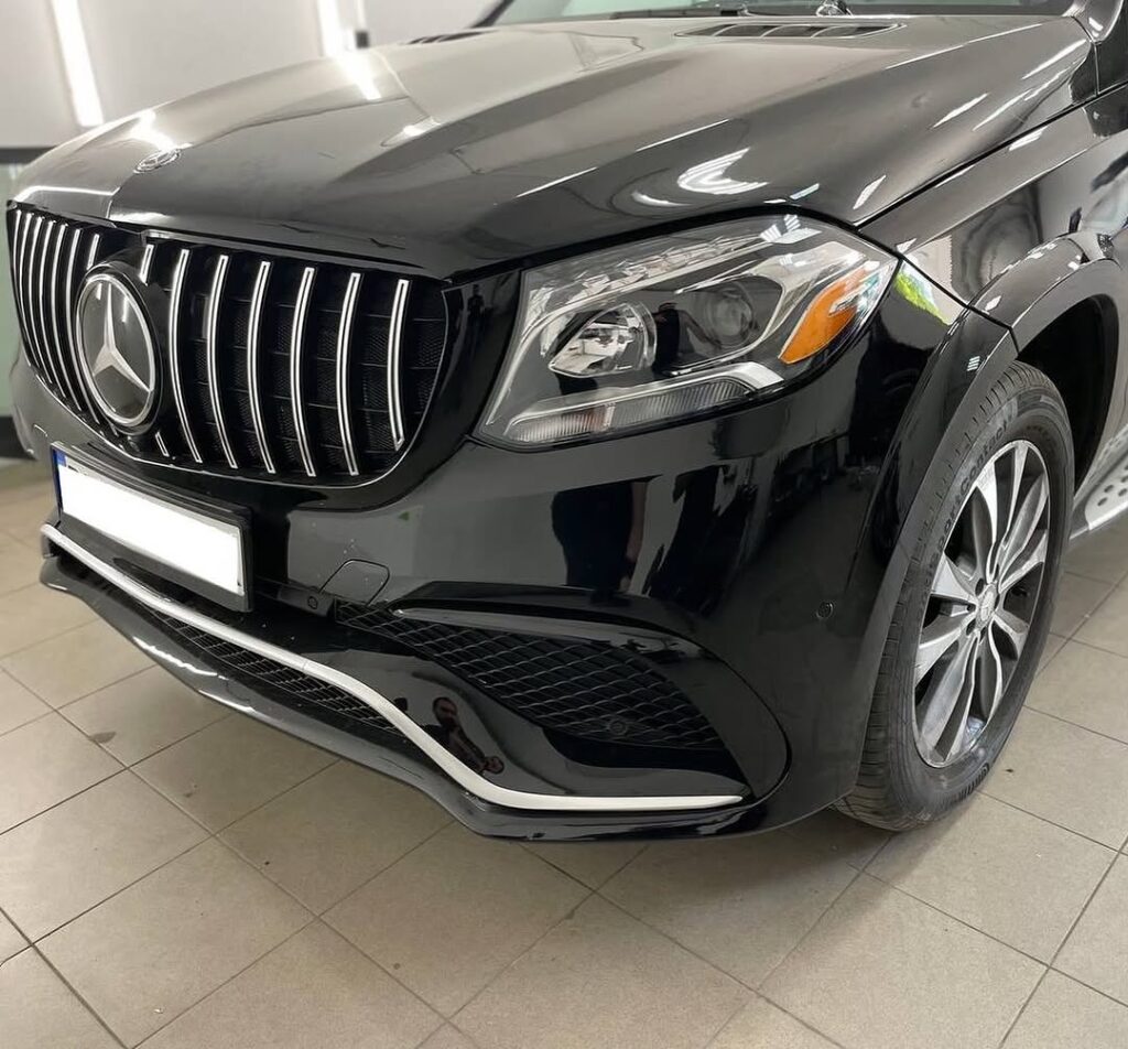 Установка Bi-LED линз в фары Mercedes-Benz GLS