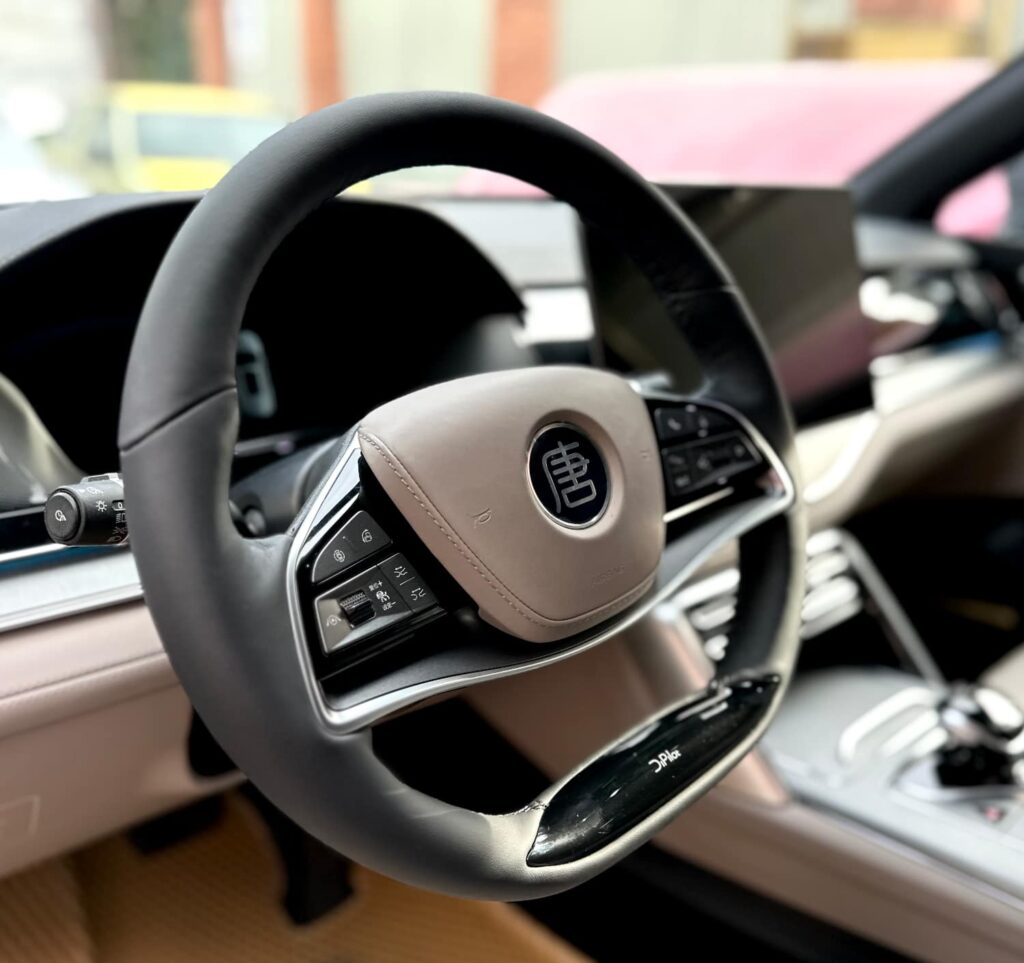 Перетяжка руля BYD Tang