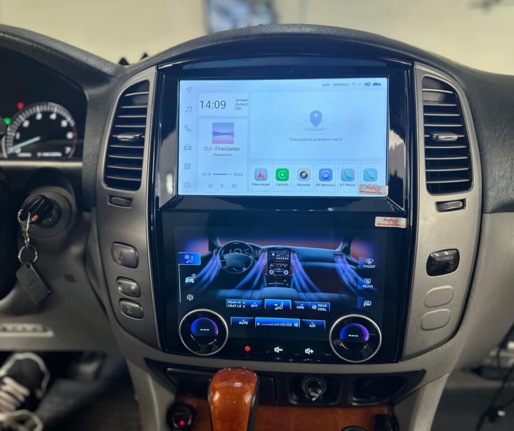 Оновлення мультимедії Lexus LX470: встановлення Android-системи